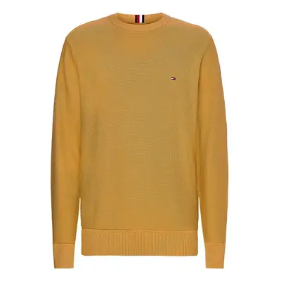 Sweater - Tommy Hilfiger BASIC STRUCTURE CREW NECK orange