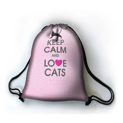 Bertoni Unisex's Backpack Love Cats