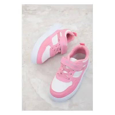 Soho Pink-White Kids Sneakers