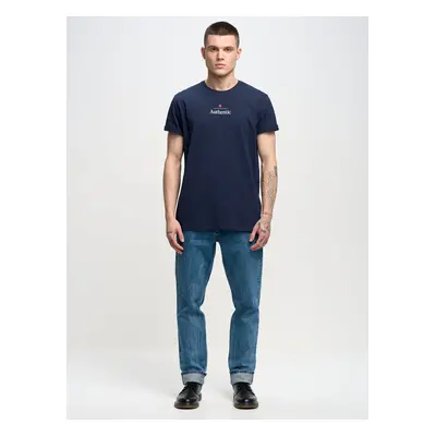 Big Star Man's T-shirt_ss T-shirt Blue