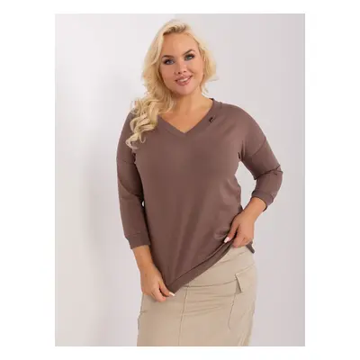 Blouse-RV-BZ-9175.38X-brown