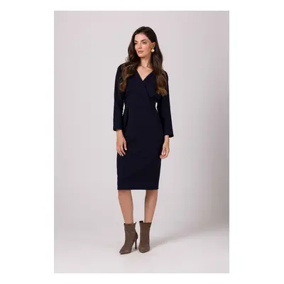 BeWear Woman's Dress B271 Navy Blue