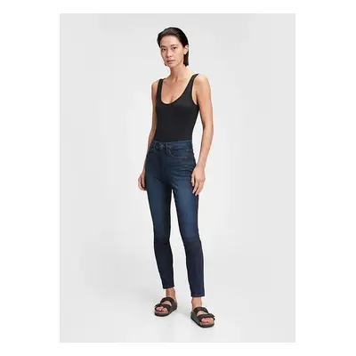 GAP Džíny high rise skinny jeans with secret smoothing pockets with W - Dámské