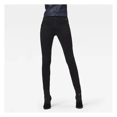 G-STAR Jeans - Weld high slim chino wmn black