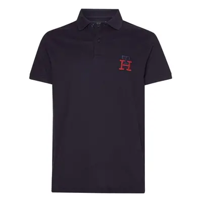 Tommy Hilfiger Polo shirt - ESS MONOGRAM REGULAR POLO blue