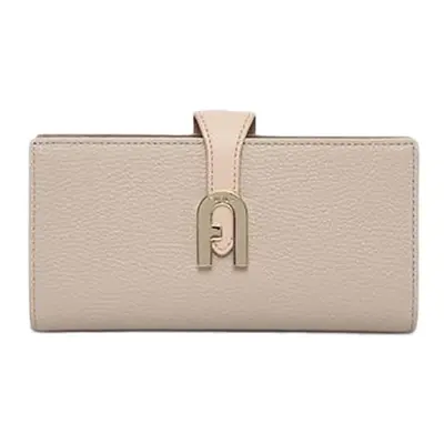 Wallet - FURLA SOFIA GRAINY CONTINENTAL WALLET beige