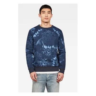 G-STAR Sweatshirt - Gable core r sw l\s dark blue