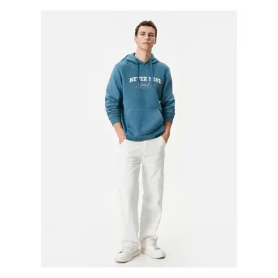 Koton Men's Blue Sweatshirt