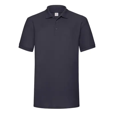 Navy Heavy Polo Friut of the Loom T-shirt