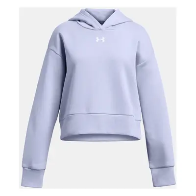 Under Armour Mikina UA Rival Fleece Crop Hoodie-PPL - Holky