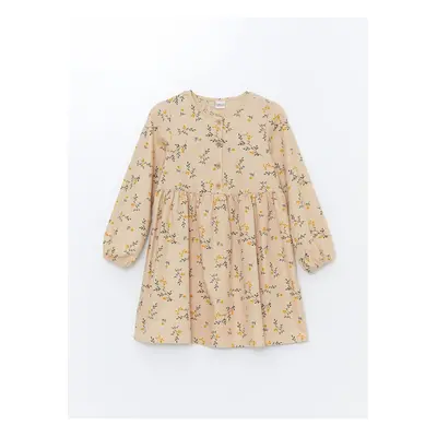 LC Waikiki Lw - Crew Neck Floral Girl's Dress