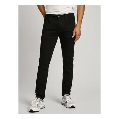 Černé pánské skinny fit džíny Jeans Pepe Jeans - Pánské