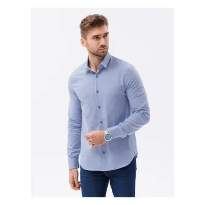 Ombre Men's shirt with long sleeves SLIM FIT