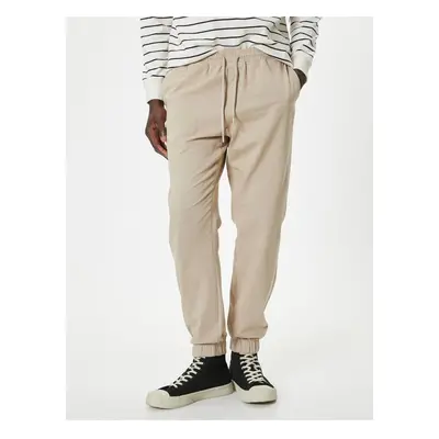 Koton Men's Trousers Beige 5wam40005hw