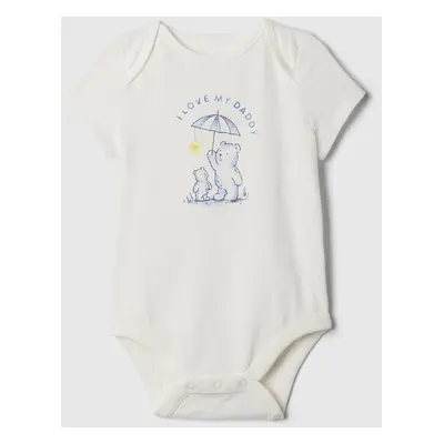 GAP Baby body z organické bavlny - Kluci