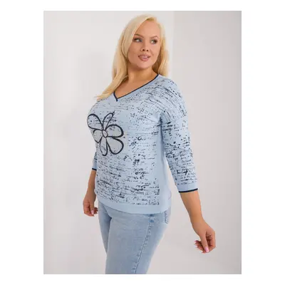 Blouse-RV-BZ-9442.27-light blue