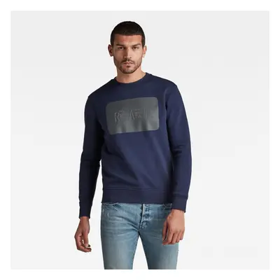 G-STAR Sweatshirt - Ashor sweat r dark blue