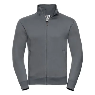 Men's Zip Up Sweatshirt - Authentic R267M 80% Plain Ring-Spun Cotton 20% Polyester (Three-Layer 