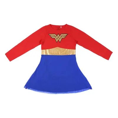 DRESS SINGLE JERSEY TUTU WONDER WOMAN