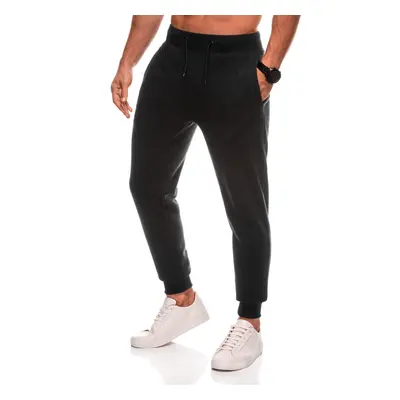 Edoti BASIC men's uniform sweatpants joggers - black