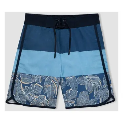 DEFACTO Boy's Patterned Swim Shorts