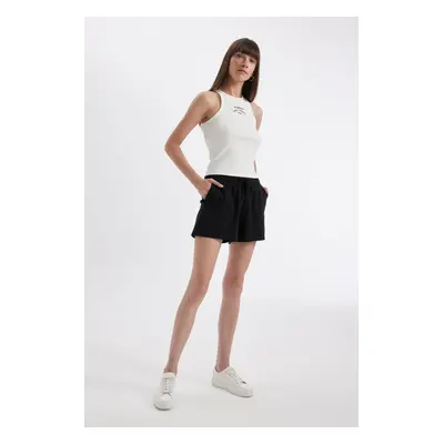 DEFACTO Regular Fit Basic Bermuda Shorts