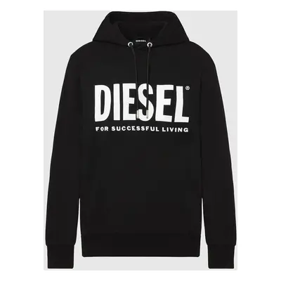 Diesel Sweatshirt - SGIRHOODDIVISIONLOGO black