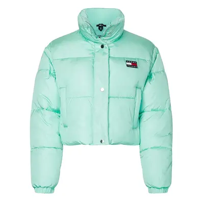 Tommy Jeans Jacket - TJW CROP VEST PUFFER JACKET green