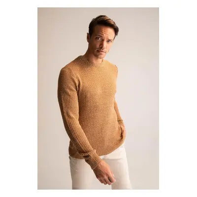 DEFACTO Regular Fit Crew Neck Knitwear Sweater