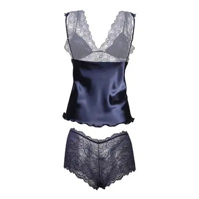 DKaren Woman's Set Belinda Navy Blue