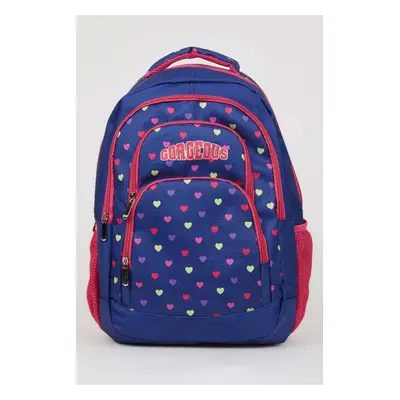 DEFACTO Girls Printed School Backpack