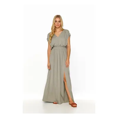 Makadamia Woman's Dress M825 Dark