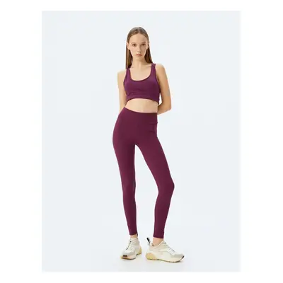 Koton Sports Leggings High Waist Soft Touch Slim Fit