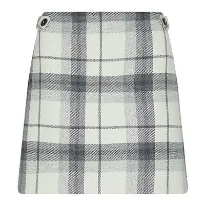 Tommy Hilfiger Skirt - WOOL BEIGE CHECK MINI SKIRT beige