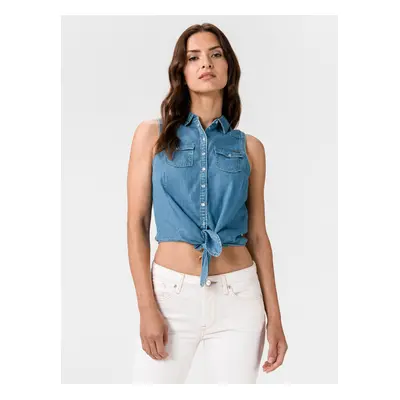 Wave Crop top Pepe Jeans - Dámské