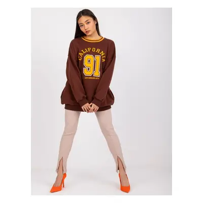 Sweatshirt-FA-BL-7650.40-dark brown