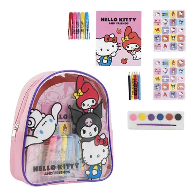 COLOREABLE BACKPACK HELLO KITTY