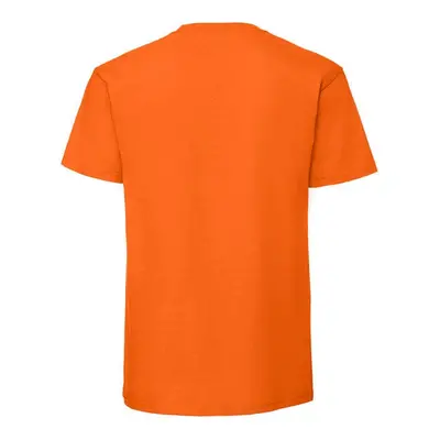 Iconic Ringspun Premium Fruit of the Loom Orange T-shirt