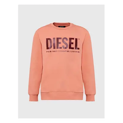 Diesel Sweatshirt - SGIRDIVISIONLOGO SWEATSHIRT pink