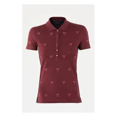 Tommy Hilfiger Polo shirt - PANDO POLO SS red