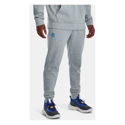 Under Armour Tepláky Curry Fleece Sweatpants-BLU - Pánské