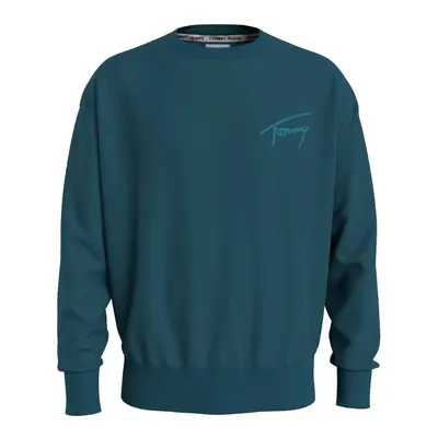 Tommy Jeans Sweatshirt - TJM TOMMY SIGNATURE CREW blue