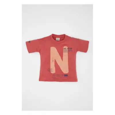 DEFACTO Baby Boy Printed Short Sleeve T-Shirt