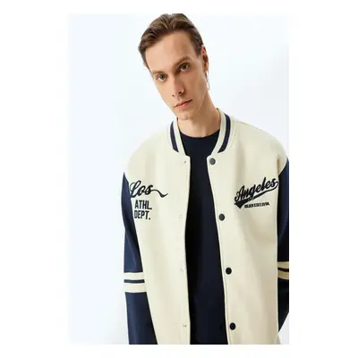 Koton Ecru Men's Jacket