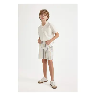 DEFACTO Boy's Linen Look Shorts