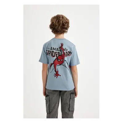 DEFACTO Boy's Marvel Comics Crew Neck Short Sleeve T-Shirt