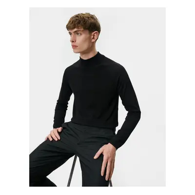 Koton Half Turtleneck Sweater Slim Fit Knitwear Long Sleeve