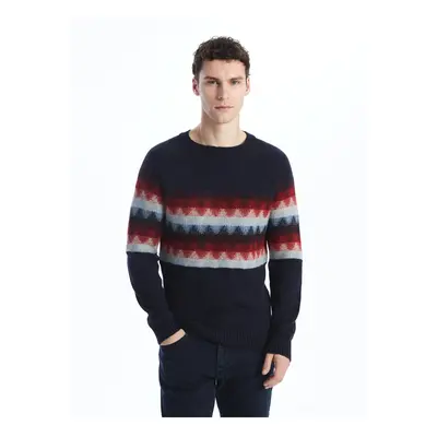 LC Waikiki Crew Neck Long Sleeve Men's Knitwear Sweater