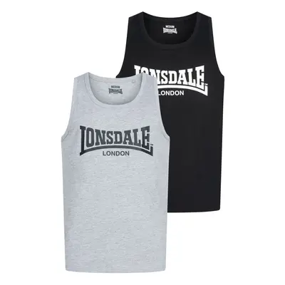 Lonsdale Men's singlet regular fit double pack