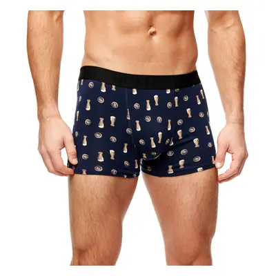 NOVITI Man's Men's Boxers BB006-M-03 Navy Blue